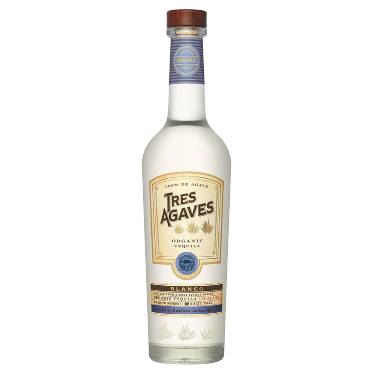 Tres Agaves Tequila Blanco 80 1L