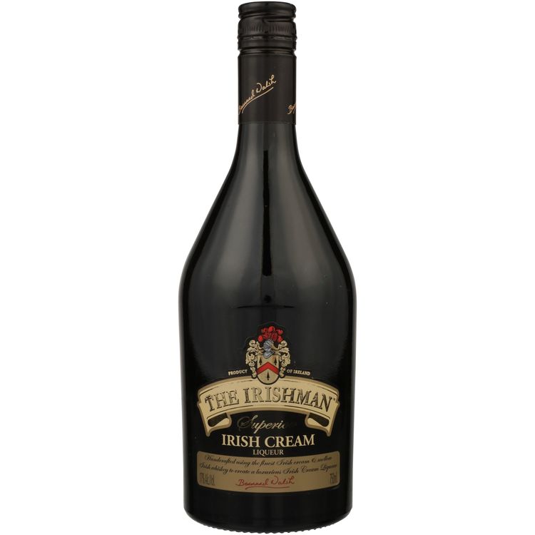 The Irishman Cream Liqueur Irish Cream 34 750Ml