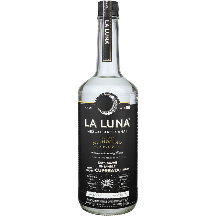 La Luna Mezcal Cupreata Manso Sahuayo 92.24 1L