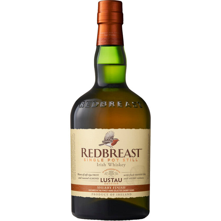 Redbreast Single Pot Still Irish Whiskey Sherry Finish Lustau Edition 92 750Ml