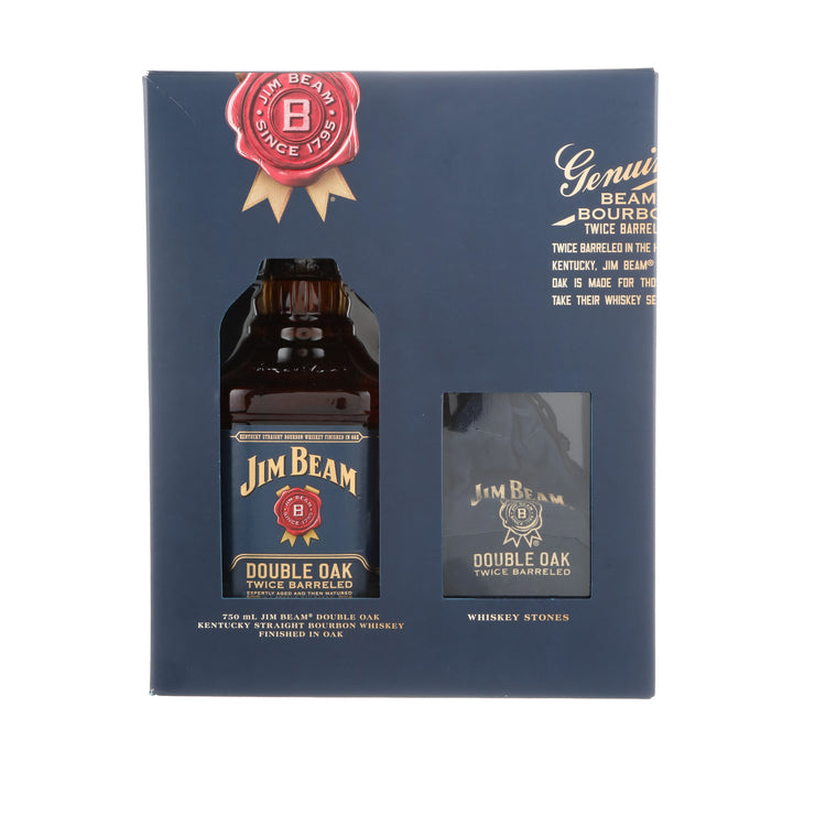 Jim Beam Straight Bourbon Double Oak Twice Barreled 86 1L