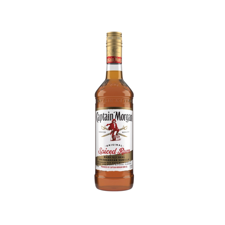Captain Morgan Spiced Rum Original Real Madagascar Vanilla 70 1L