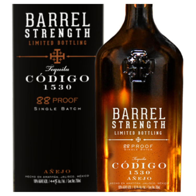 Codigo 1530 Tequila Anejo Barrel Strength 2 Yr 88 750Ml