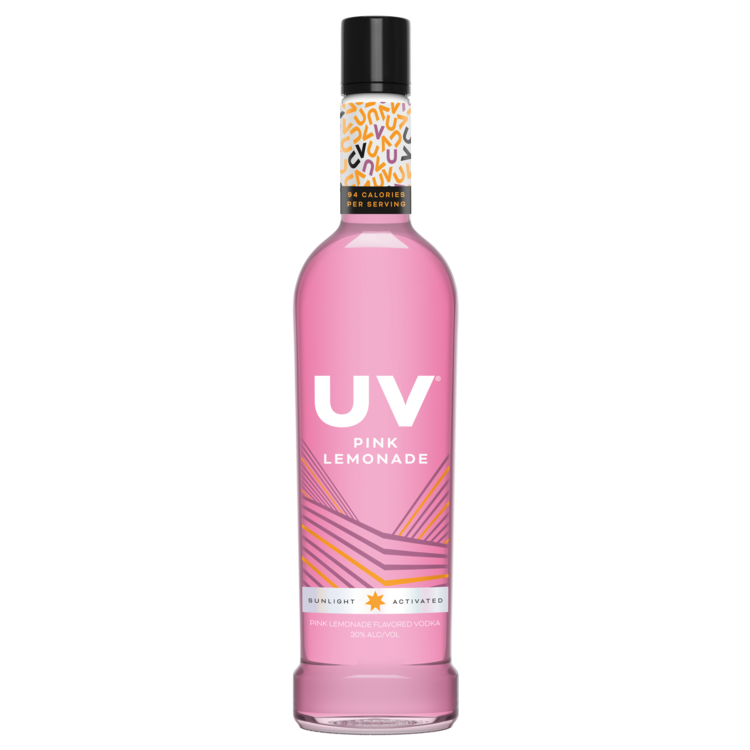 Uv Pink Lemonade Flavored Vodka 30 1.75L