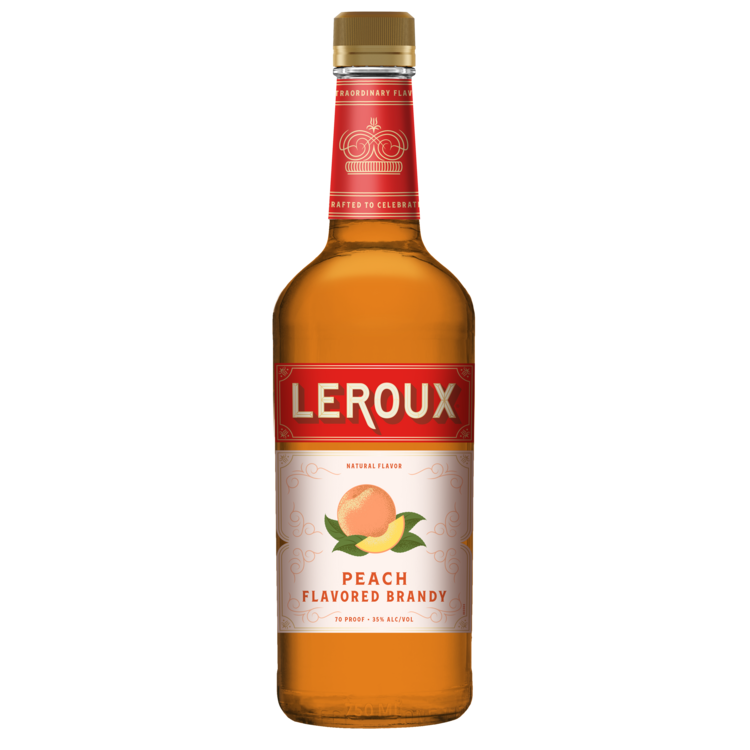 Leroux Peach Brandy Liqueur 70 750Ml