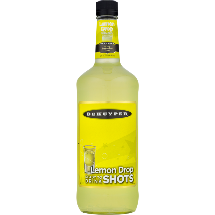 Dekuyper Lemon Drop Schnapps Shots 40 1L