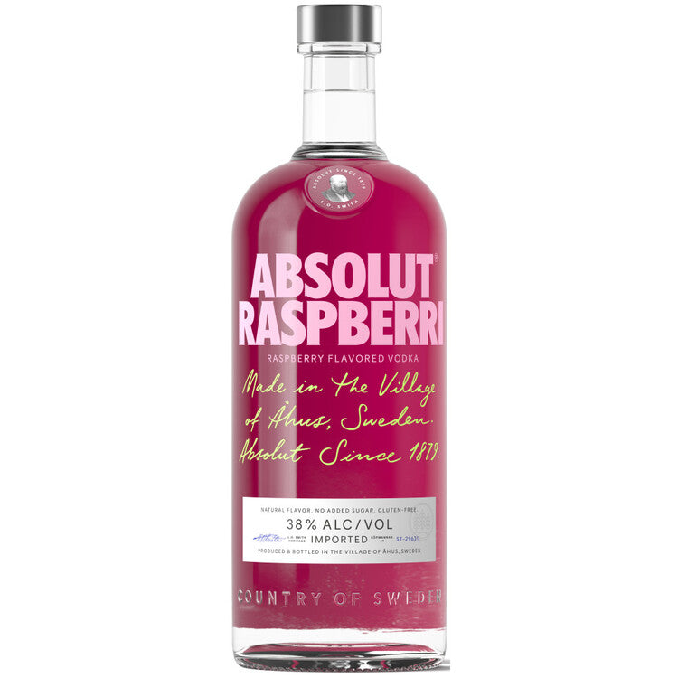 Absolut Raspberry Flavored Vodka Raspberri 76 750Ml