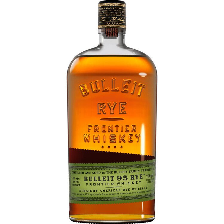 Bulleit Straight Rye Whiskey 95 Small Batch 90 1.75L