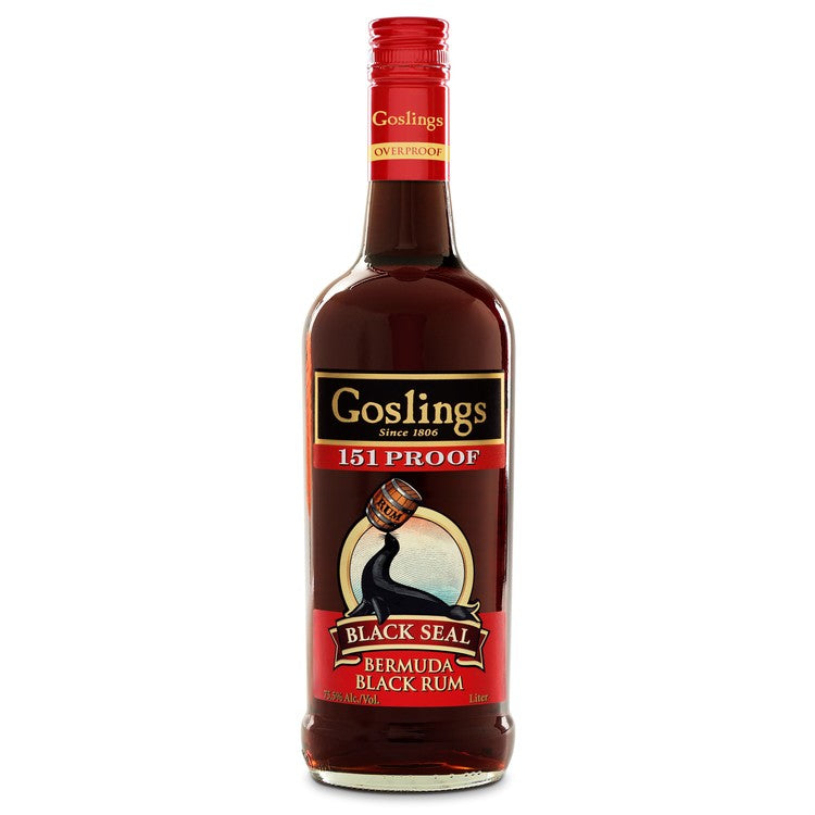 Goslings Black Rum Black Seal 151 1L
