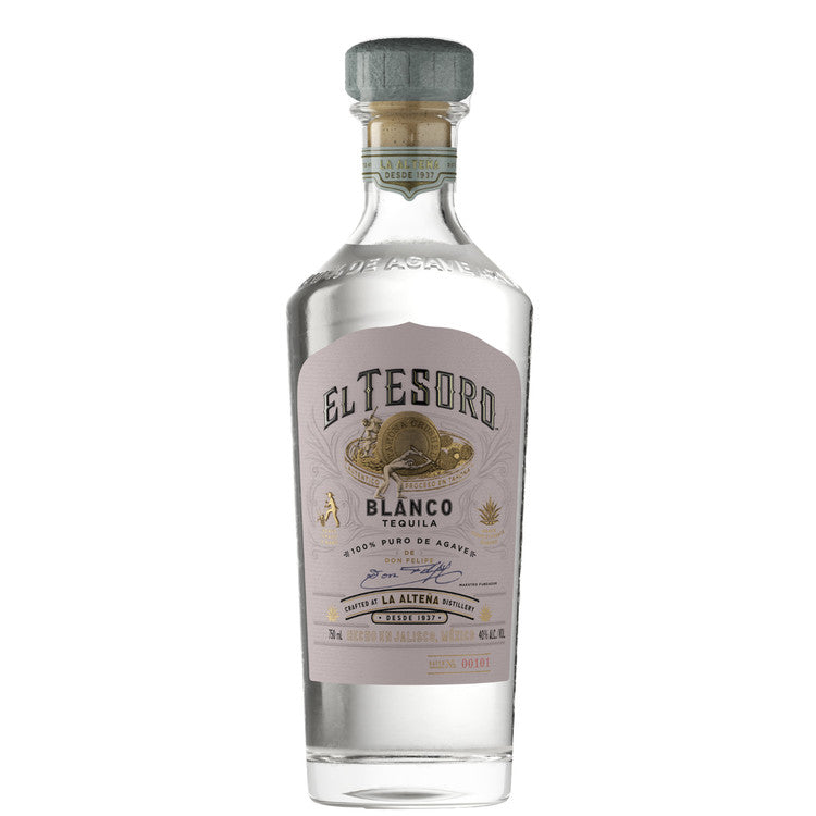 El Tesoro Tequila Blanco 80 750Ml