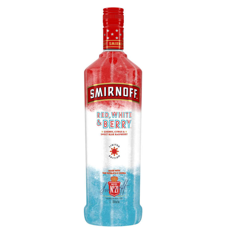 Smirnoff Red White & Berry Flavored Vodka 60 750Ml