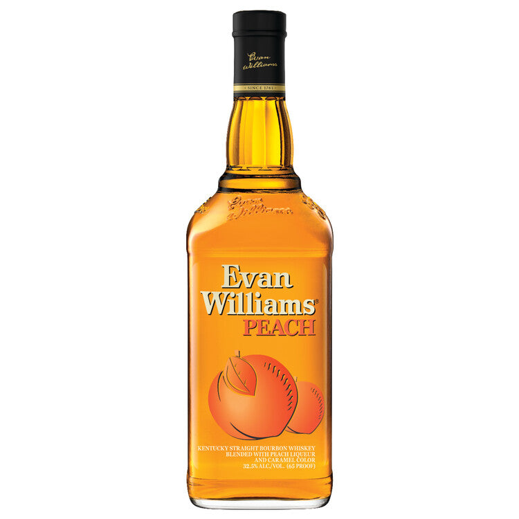 Evan Williams Peach Whiskey Liqueur 65 750Ml