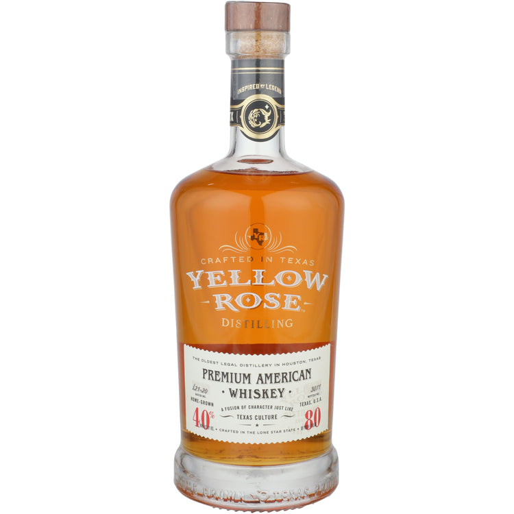 Yellow Rose Distilling Premium American Whiskey 80 750Ml