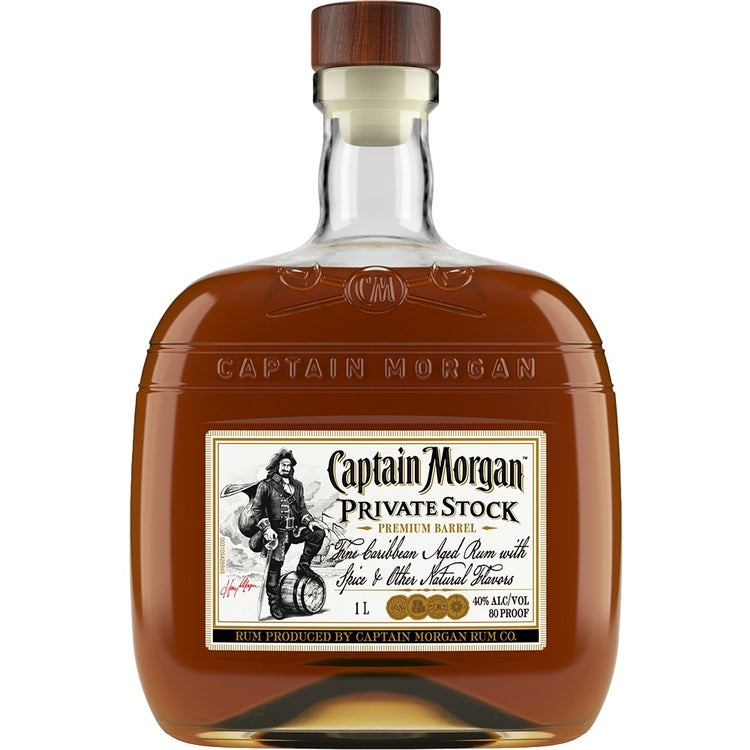 Captain Morgan Spiced Rum Private Stock 80 750Ml