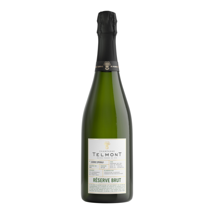 Telmont Champagne Brut Reserve Heritage 750Ml