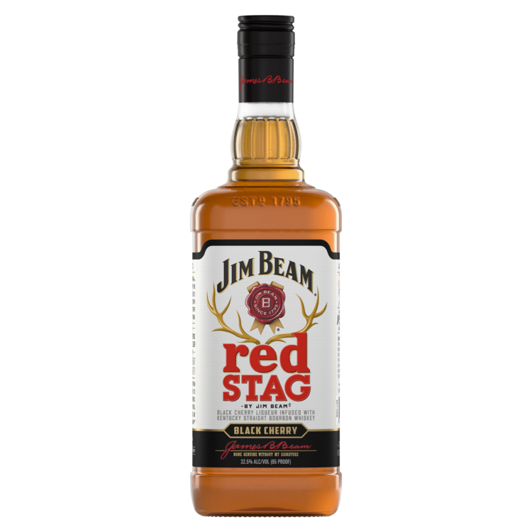 Red Stag Black Cherry Infused Straight Bourbon 65 750Ml