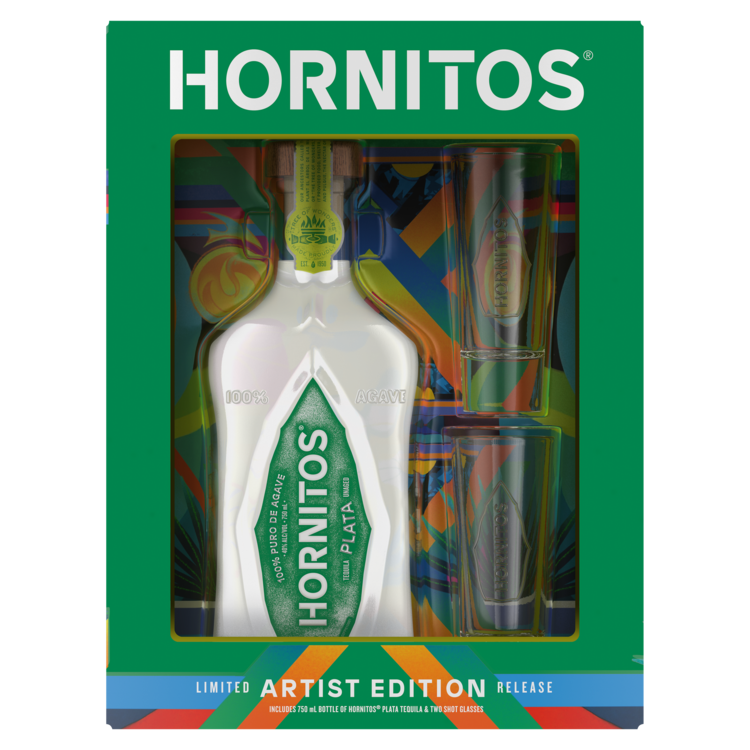 Hornitos Tequila Plata 80 1L