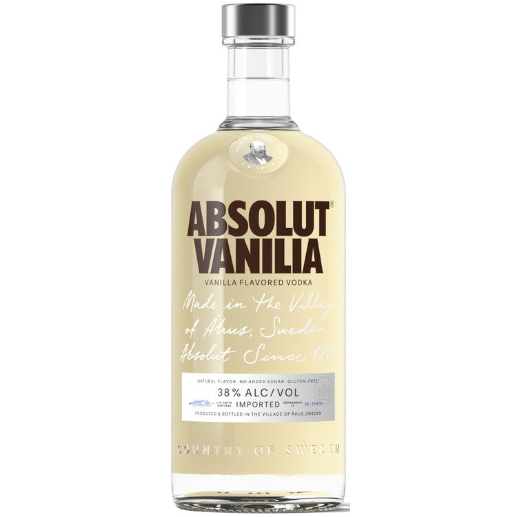 Absolut Vanilla Flavored Vodka Vanilia 76 1L