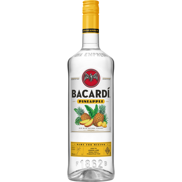 Bacardi Pineapple Flavored Rum 70 750Ml