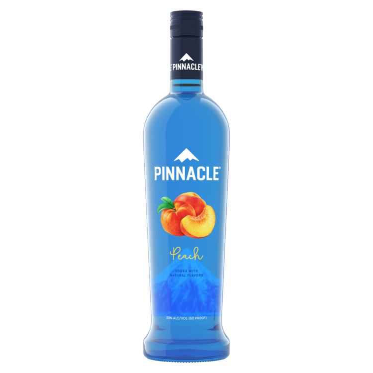 Pinnacle Peach Flavored Vodka 60 1.75L