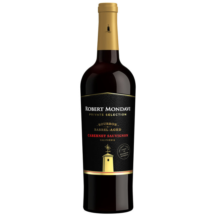 Robert Mondavi Private Selection Cabernet Sauvignon Aged In Bourbon Barrels California 750Ml