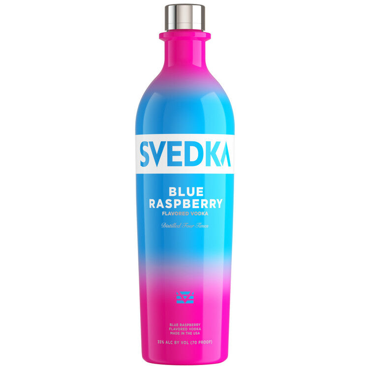 Svedka Blue Raspberry Flavored Vodka 70 750Ml