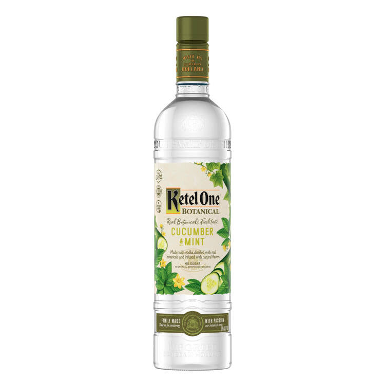 Ketel One Cucumber & Mint Flavored Vodka Botanical 60 1L