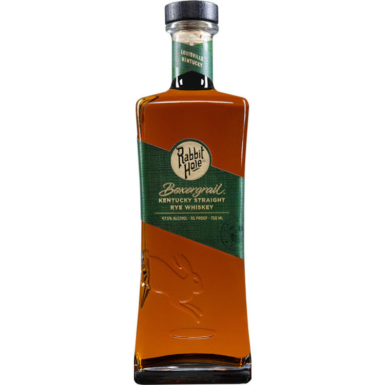 Rabbit Hole Straight Rye Whiskey Boxergrail 95 750Ml