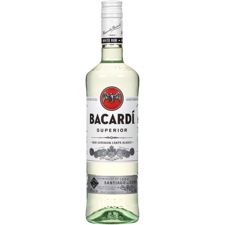 Bacardi Light Rum Superior 80 50Ml
