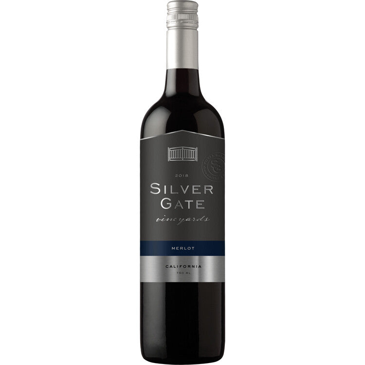 Silver Gate Vineyards Merlot California 750Ml