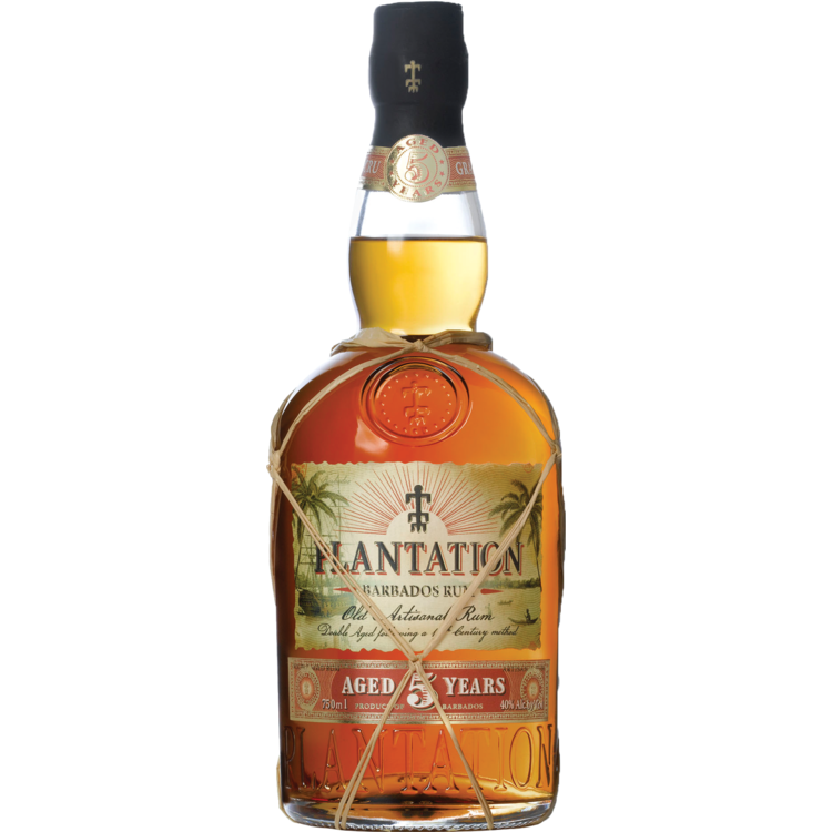 Plantation Aged Rum Double Aged Grande Terroir Signature Blend 5 Yr 80 1.75L