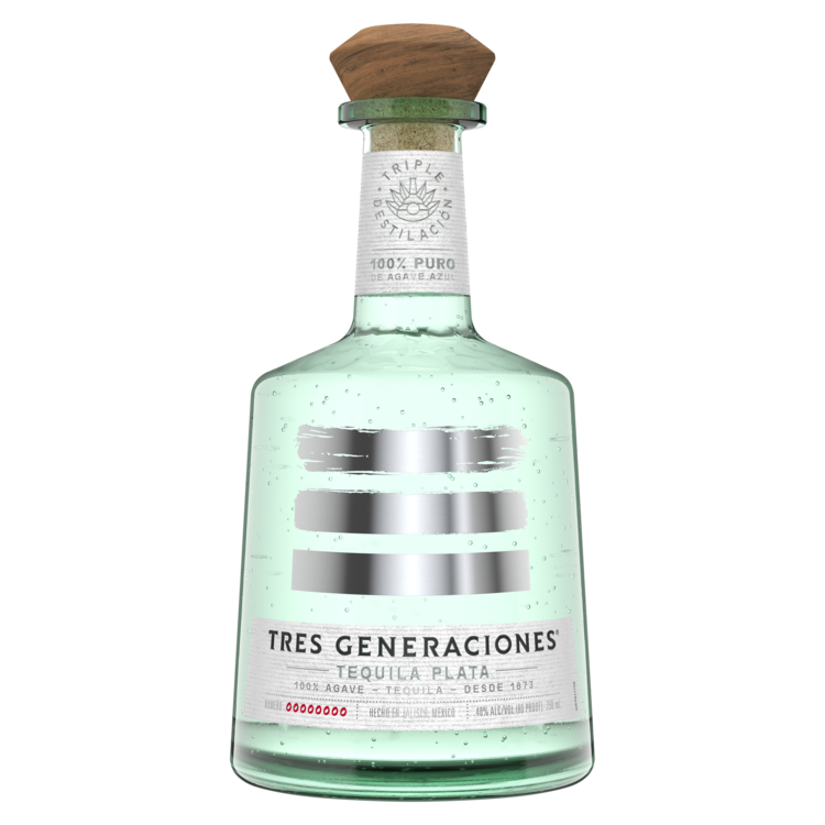 Tres Generaciones Tequila Plata 80 750Ml