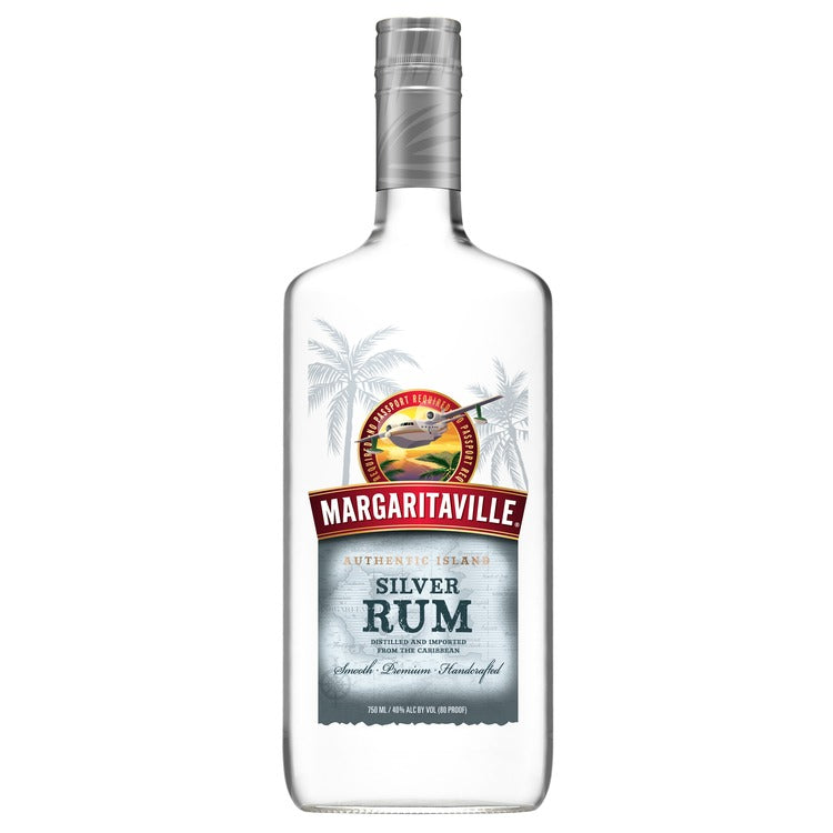 Margaritaville Light Rum Silver Caribbean 80 1L
