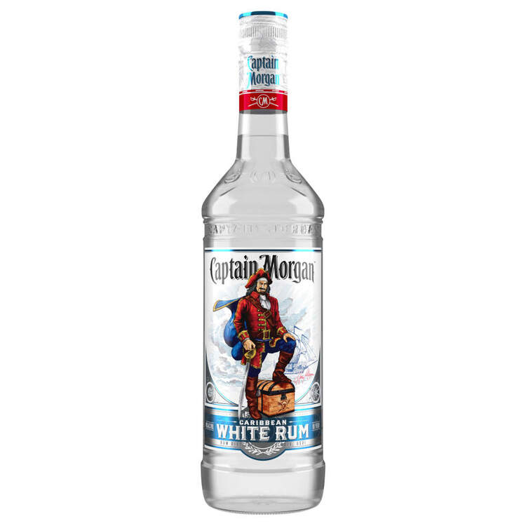 Captain Morgan White Rum 80 1L