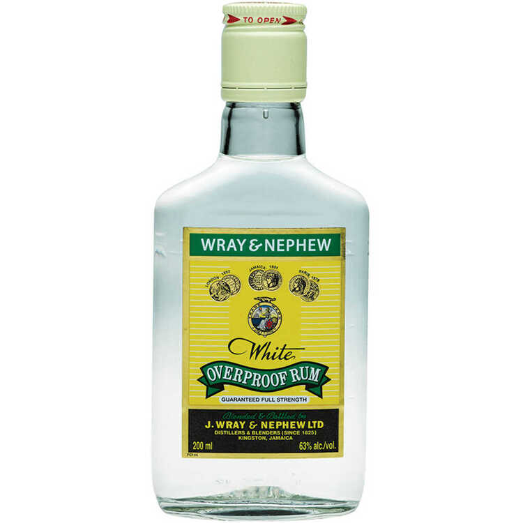Wray & Nephew Overproof Rum Overproof 126 200Ml