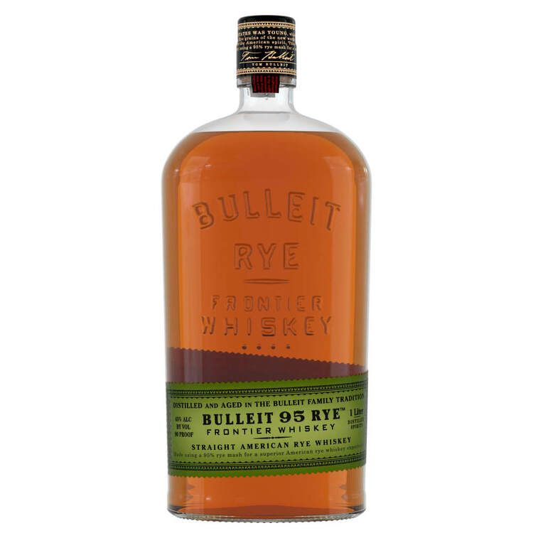 Bulleit Straight Rye Whiskey 95 Small Batch 90 750Ml