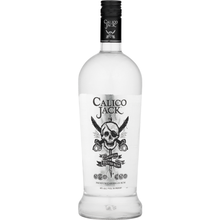 Calico Jack Light Rum Silver 80 1.75L
