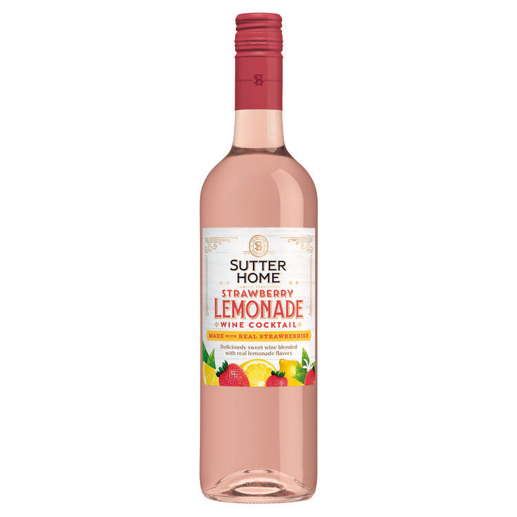 Sutter Home Strawberry Lemonade Wine Cocktail 750Ml