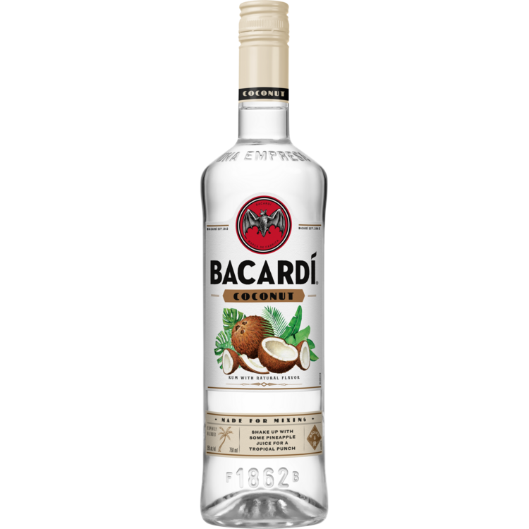 Bacardi Coconut Flavored Rum Coco 70 750Ml