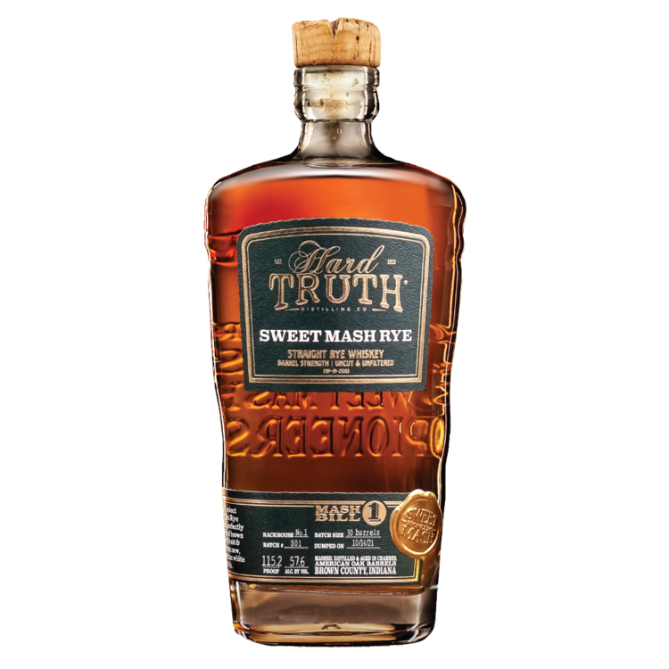 Hard Truth Rye Whiskey Sweet Mash 116.1 750Ml