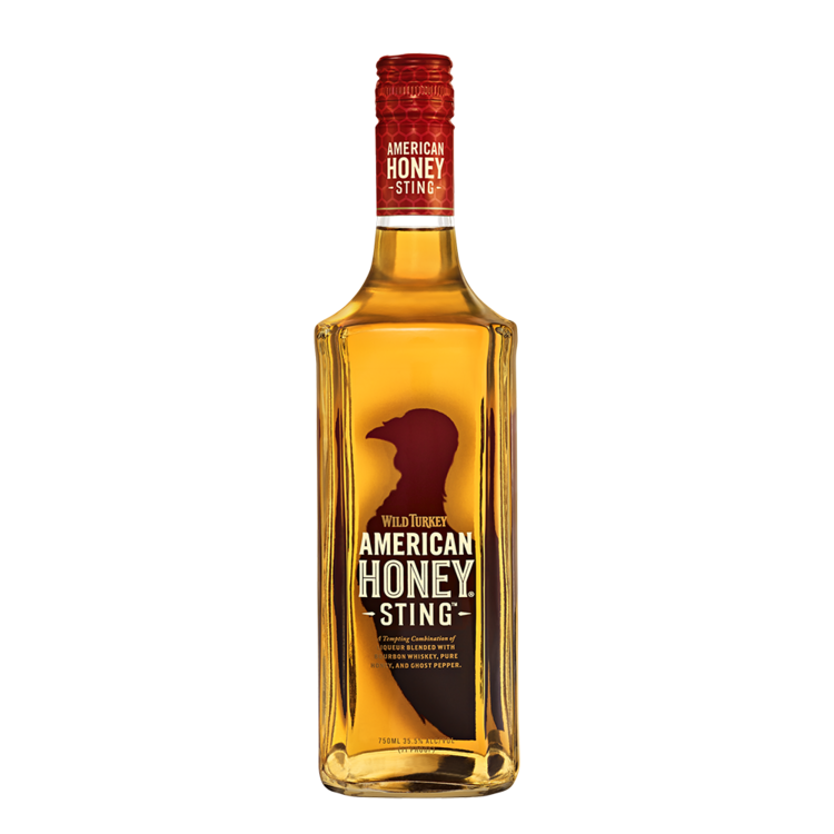 Wild Turkey Honey Whiskey Liqueur With Ghost Peppers American Honey St ...