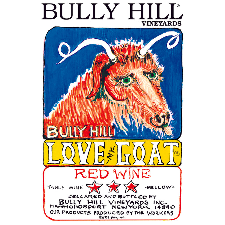 Bully Hill Vineyards Love My Goat Red New York 750Ml