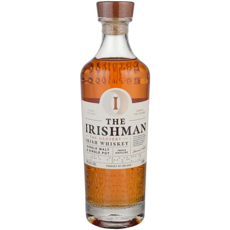 The Irishman Irish Whiskey Single Malt & Single Pot The Harvest 80 750Ml