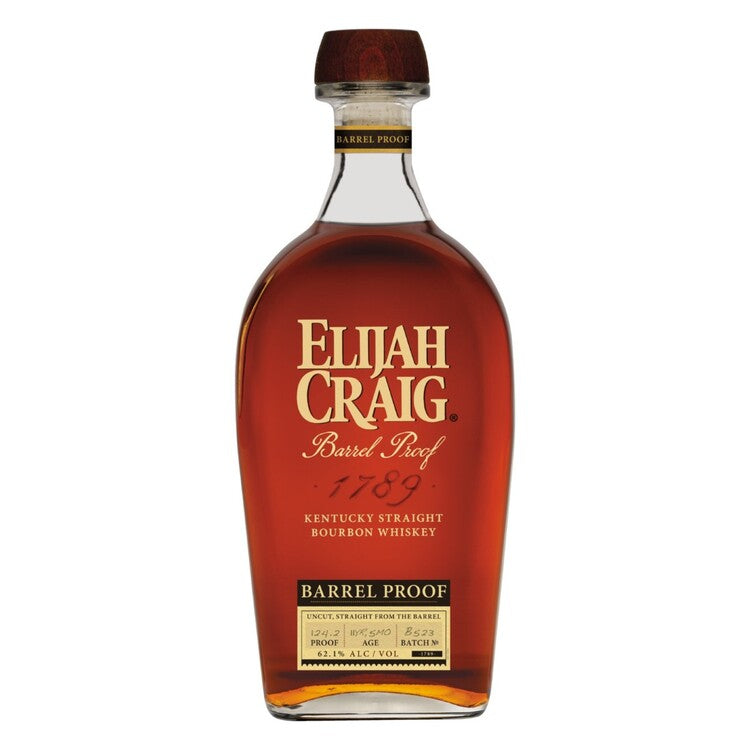 Elijah Craig Straight Bourbon Barrel Proof 12 Yr 124.2 750Ml