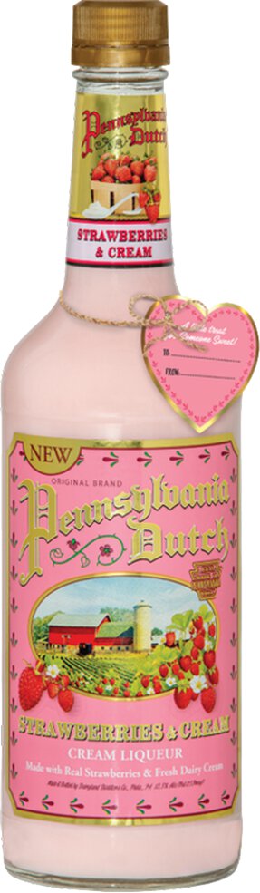 Pennsylvania Dutch Strawberries & Cream Liqueur