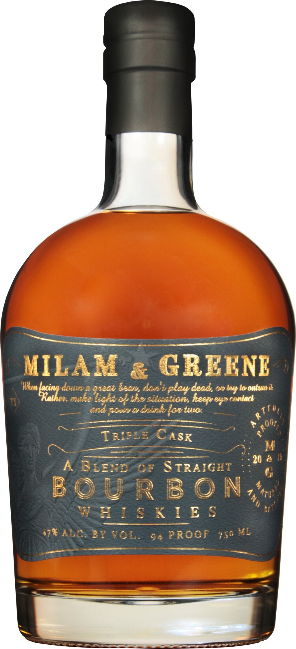 Milam And Greene Triple Cask Blend of Straight Bourbon Whisky
