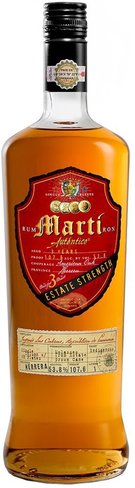 MartÃ­ AutÃ©ntico Estate Strength Rum