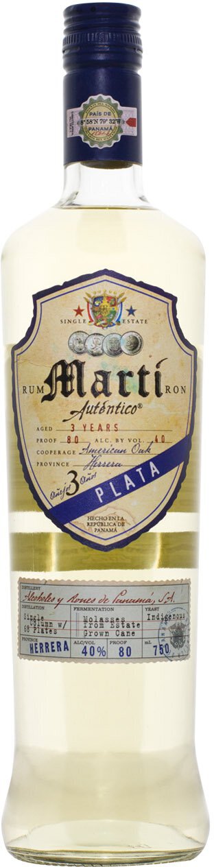 Marti­ Autentico Plata Rum