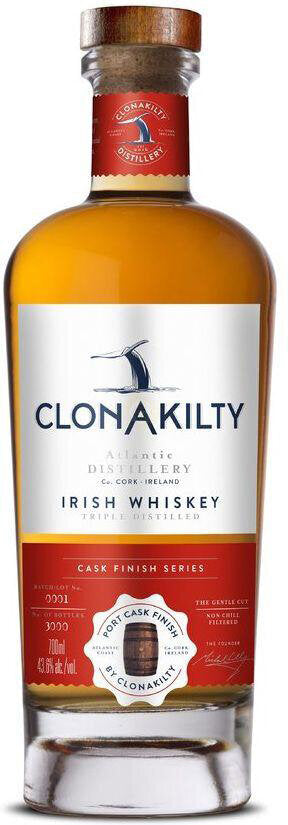 Clonakilty Port Cask Finished Irish Whiskey