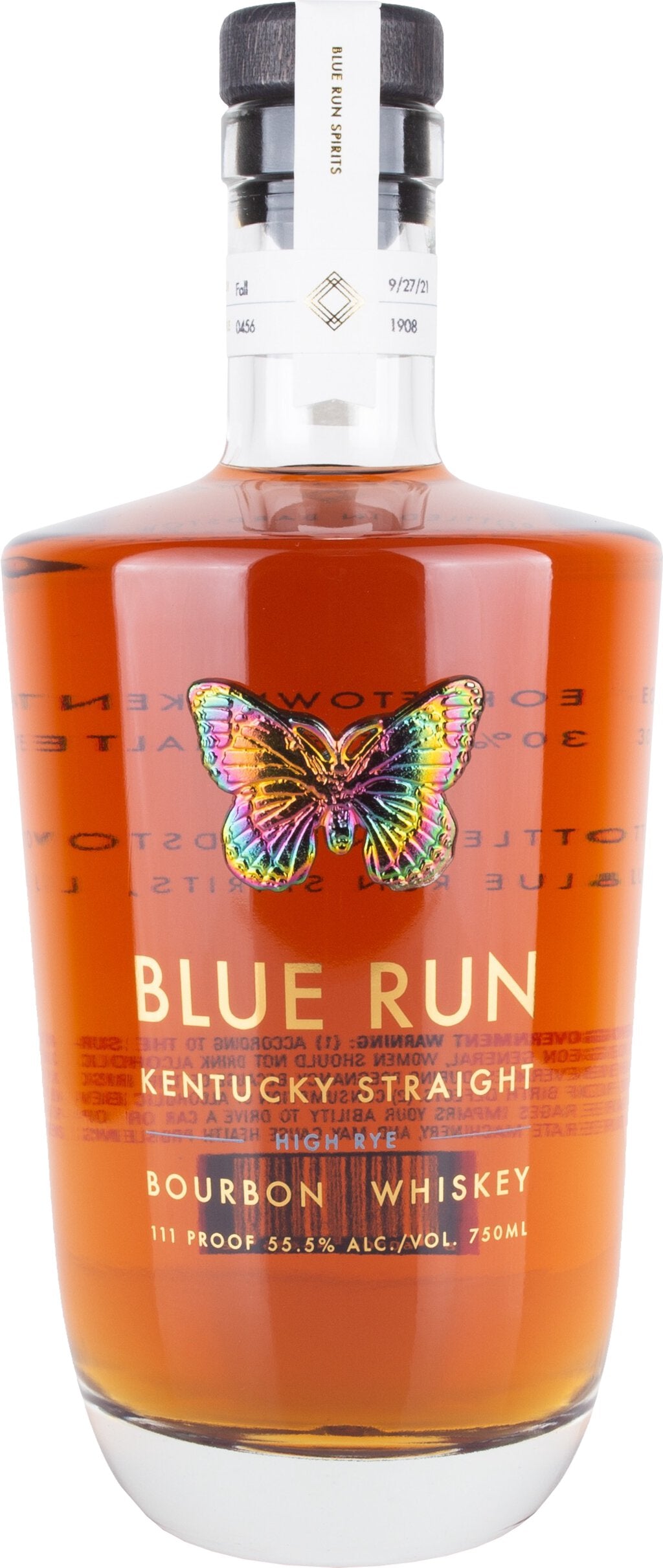 Blue Run High Rye Kentucky Straight Bourbon Whiskey